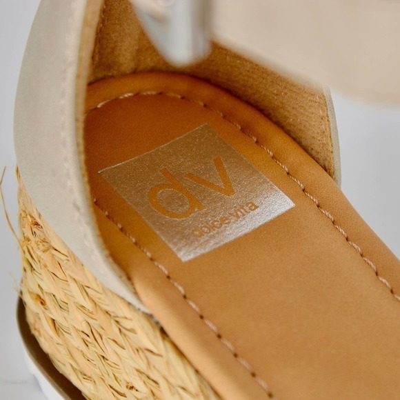 Dv Dolce Vita Barkly Espadrille Sandal in Stone Women’s Size 8 NEW - Picture 7 of 8